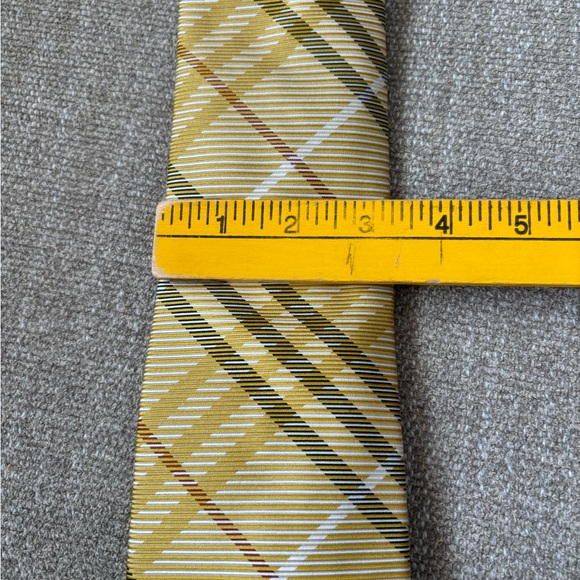 ✨BURBERRY London Plaid Check Tie Authentic - Picture 10 of 12